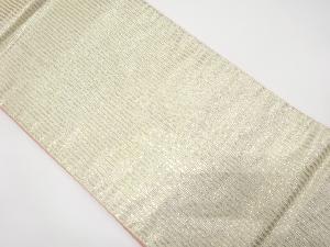 縞模様織り出し　全通袋帯